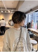 ショートボブパーマ