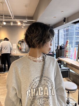 シーン バイ ラッド(SCENE by RAD) ショートボブパーマ