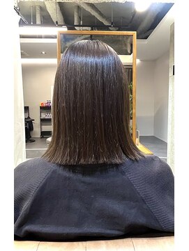 アンルル(anruru) 切りっぱなしボブ