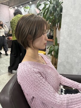 シールドヘアー 沖縄 新都心(C'LD Hair) 那覇美容室/おもろまち美容室/小顔ショート/ショート/顔まわり