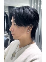 アイビーズ(IVYS)&nbsp;ニュアンスフェザー毛流れセンターパートルーズパーマウルフ