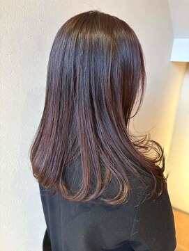 アコット(Acotto.) 髪質改善カラーでピンクブラウン