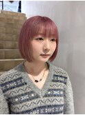 春はピンクベージュ！岡田