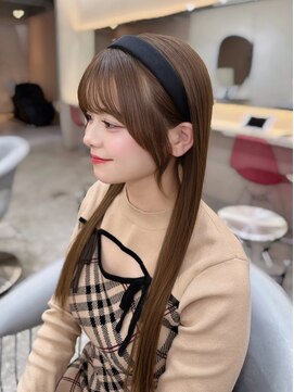 ラルム 新宿(LARME) ☆S字がかわいい♪割れない顔周りカット☆