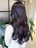 アンニュ(annuy) 髪質改善 ダークブラウン 韓国ヘア 顔周りカット 20代