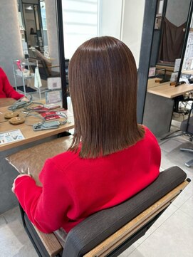 ハイレート ウニクス川越店(Hairate) 【Hairate本川越】切りっぱなしストレートボブ♪