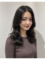 TMJ 熊本/韓国レイヤー×コテ巻きパーマ×髪質改善