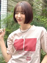 イヴォーク トーキョー(EVOKE TOKYO) ぱつっと切りっぱなしボブ/ボブカット/大人ボブ/韓国ボブ