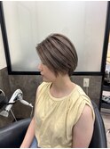  &nbsp;&nbsp;&nbsp;ハンサムショート×グレージュ