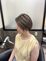 カイノ イオンモール大和郡山店(KAINO)&nbsp;ハンサムショート×グレージュ