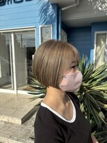 マリブヘアリゾート 太田店(malibu hair resort)&nbsp;ミルクティーグレージュ
