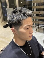 ノイセルヘアー(Noisyle Men's hair) リバースセンターパート/ニュアンスパーマ/ダウンバング/MEN'S