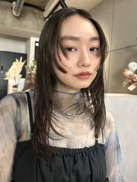 シンス 銀座(since) レイヤーカット/顔周りレイヤー/透明感カラー/縮毛矯正
