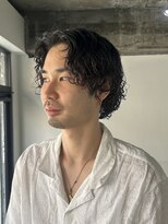 フゾンカウチ(fuzon kauti)&nbsp;リバースセンターパート/ニュアンスパーマ/ダウンバング/池袋