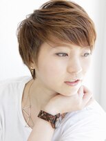 フェイスティ(FACE-T) 【FACE-T 青山】　シルエットすっきりショート　『安井朋美』