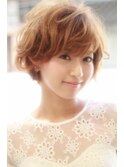 質感アップ☆大人可愛いショートカール