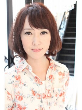 びゃんびゃん 江端店 大人な柔らかボブ