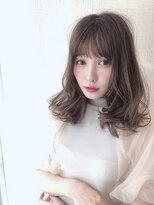 ヘアー アンド ビューティー ザ エフ 西尾店(Hair Beauty the F)&nbsp;【the F】ゆるふわカーキベージュ☆