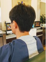 マツムラ理容&nbsp;白髪ぼかしスタイル