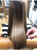 髪質改善ストレート