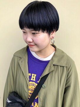 フォーム(FORM) short mash × blue-black