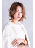 kate 大宮　大人ショート×ミルクティーベージュ