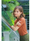 大人可愛い、色気、小顔カットひし形シルエット【錦糸町】