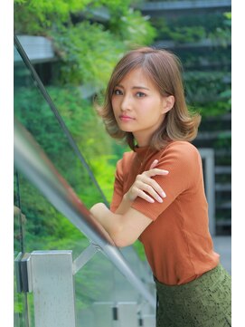 サイン ヘア イノベーション(sign HAIR INNOVATION) 大人可愛い、色気、小顔カットひし形シルエット【錦糸町】