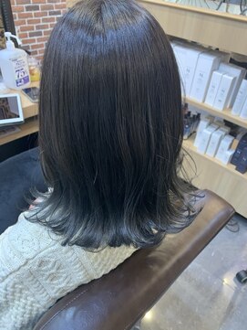 エルバイシオン(aile by sion) ブルージュロングボブ