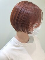 パーク(PAAQ)&nbsp;【PAAQ田中智大】オレンジ×丸みショートヘア