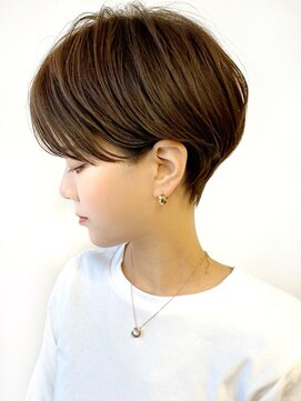 ステップ(STEP) 【姫路STEP】ハンサムマッシュショート*30代40代50代前下がり