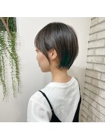 ショートボブ/大人巻き/ぷつっとボブ/ナチュラルモード/銀座駅