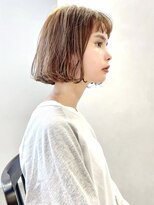 レトン 銀座(leton)&nbsp;似合わせカット/アースカラー/くびれヘア/ツートーンカラー］