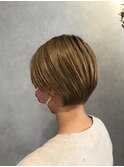 20代30代40代ナチュラルハイライト立体感アッシュベージュ