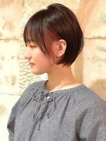 ルコル テイラーオブビューティー 新所沢(LuCoLu Tailors of beauty) 丸みショート×インナーカラー