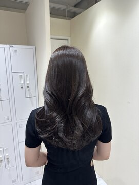 シェノン サントル(CHAINON CENTRE) 前髪/マチルダボブ/ピンクベージュ/インナーグレージュ