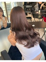 アクアオモテサンドウ(ACQUA omotesando)&nbsp;☆ブリーチなしダブルカラーミルクティーベージュブラウン