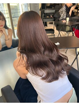 アクアオモテサンドウ(ACQUA omotesando) ☆ブリーチなしダブルカラーミルクティーベージュブラウン