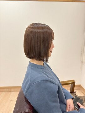 コエ(coe) キレイなボブは朝のセットが簡単◎