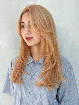 アルバム 渋谷パルコ(ALBUM) エモージュニュアンスカラー美髪レイヤーロング_ba476352