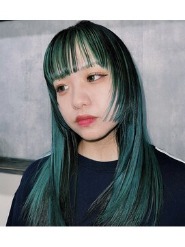 チル(Chill) chill/艶感デザインカラー×姫カット