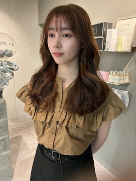 ポノ(po_no) 韓国風大人レイヤーカットヨシンモリ