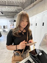 リミットバイアフィナー 大宮店(limit by Afinar) ワンブリーチで作るミルクティーベージュ