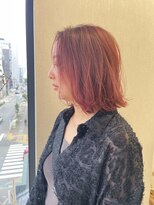 キジ(kiji)&nbsp;ピンクベージュ / ブリーチなしWカラー〔久屋大通/久屋/丸の内〕