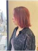 ピンクベージュ / ブリーチなしWカラー〔久屋大通/久屋/丸の内〕