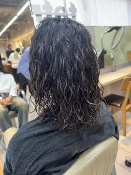 テトラ バイ ネオリーブ 横浜西口店(tetra by neolive) 横浜★メンズロングヘアツイストスパイラル