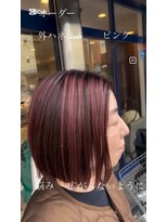 アッシュ 久が原店(Ash)&nbsp;アンブレラカラーピンク