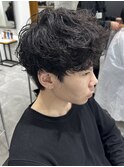 メンズマッシュパーマニュアンスパーマシャドウパーマ