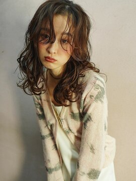 カンナ(Canna) 前髪パーマ/ブリーチ/グレーベージュ/髪質改善/TOKIO/20代/30代