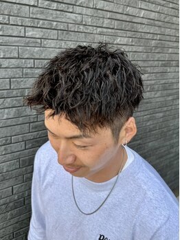 レンジ(lange)の写真/【当店人気No1】ツイストスパイラルパーマ◎こだわりの薬剤と技術で、メンズの理想をカタチにします！